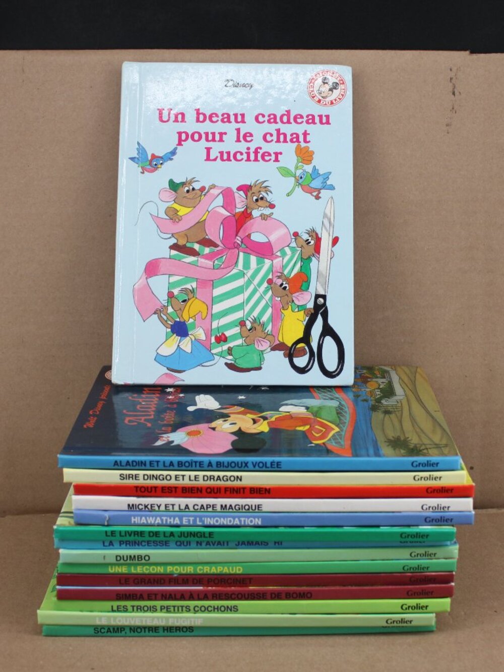 Lot 15 Livres Mickey Club du Livre Disney Enfants Children French 90s, 2000s #1